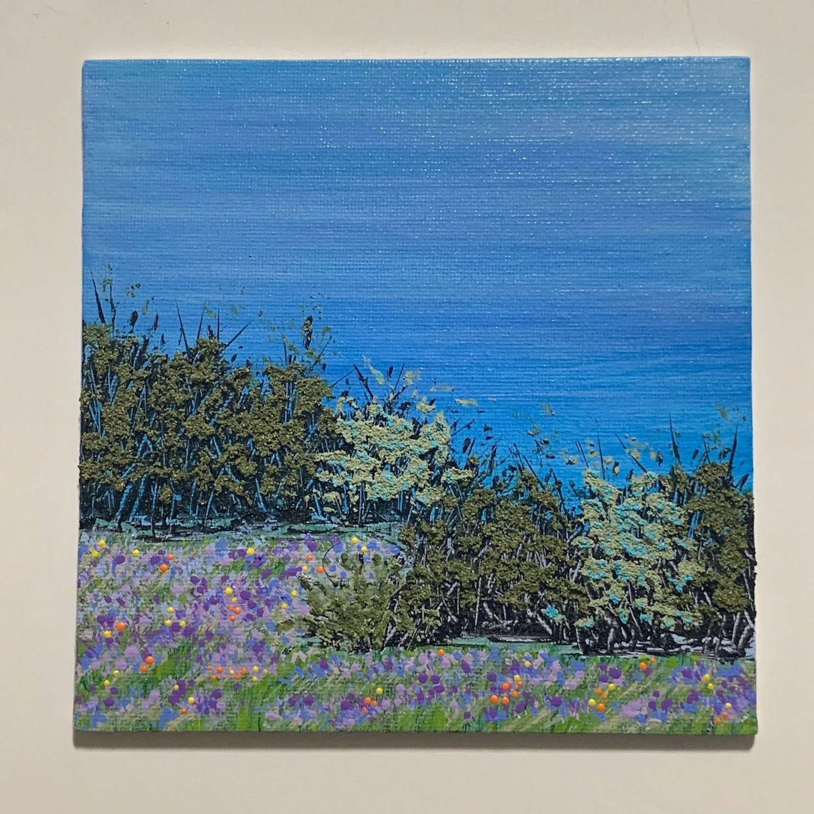 Contemporary 'Spring Brings Hope' Acrylic Painting - 5
