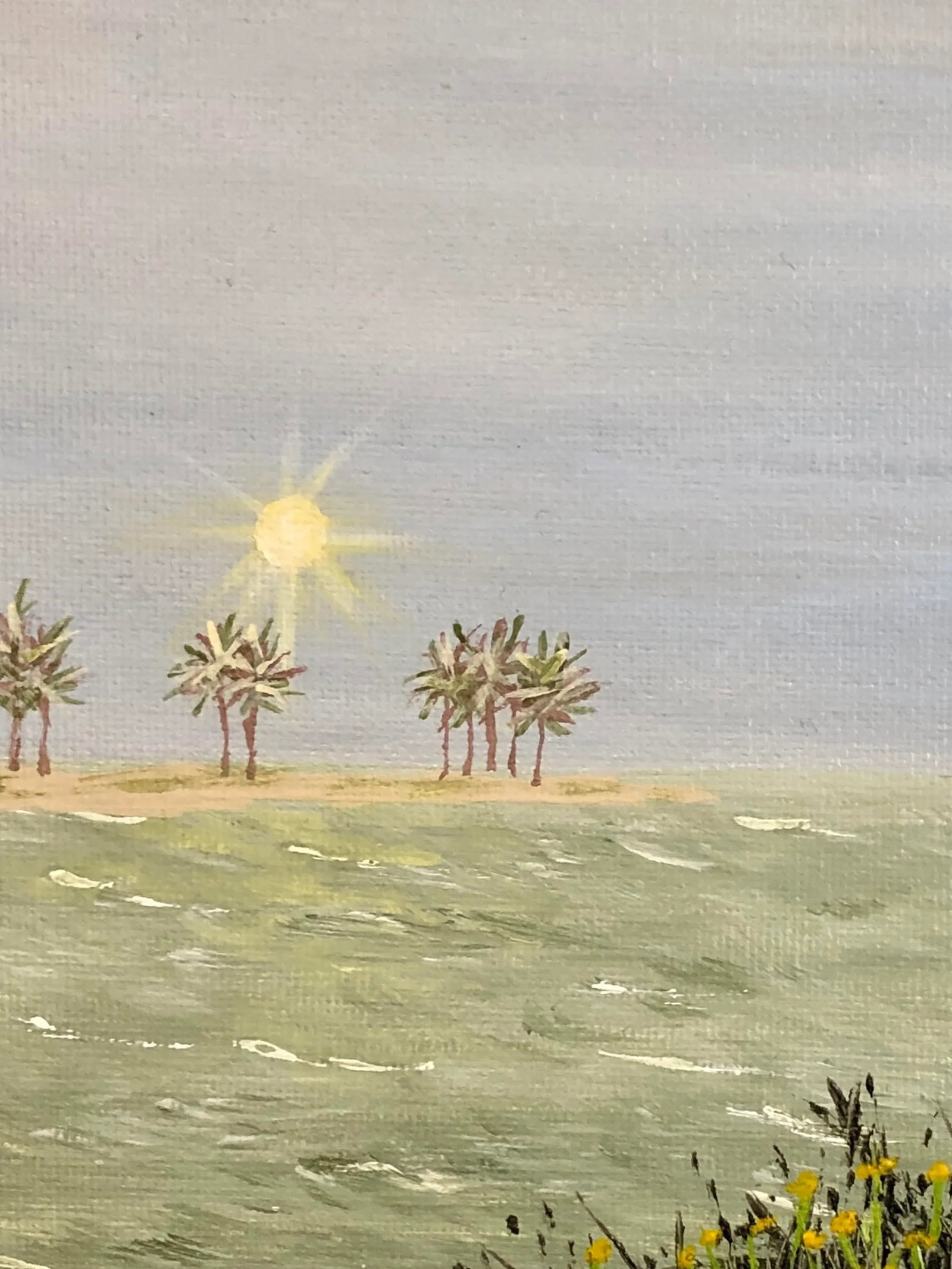 "Dreaming" Contemporary Impressionist Style Painting by Deb Bossert - 2