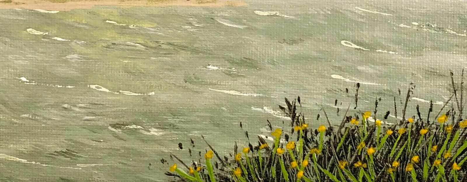 "Dreaming" Contemporary Impressionist Style Painting by Deb Bossert - 3