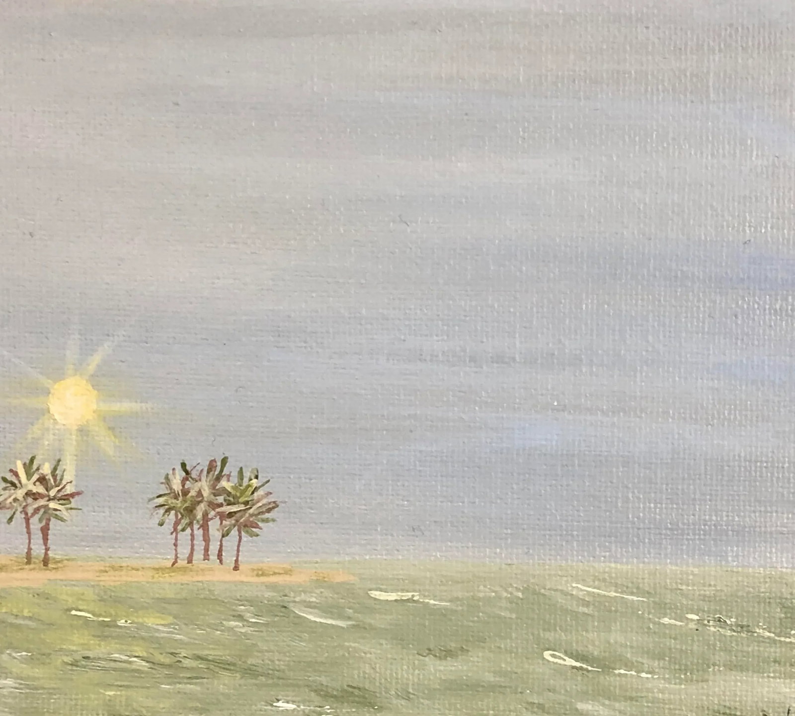 "Dreaming" Contemporary Impressionist Style Painting by Deb Bossert - 4