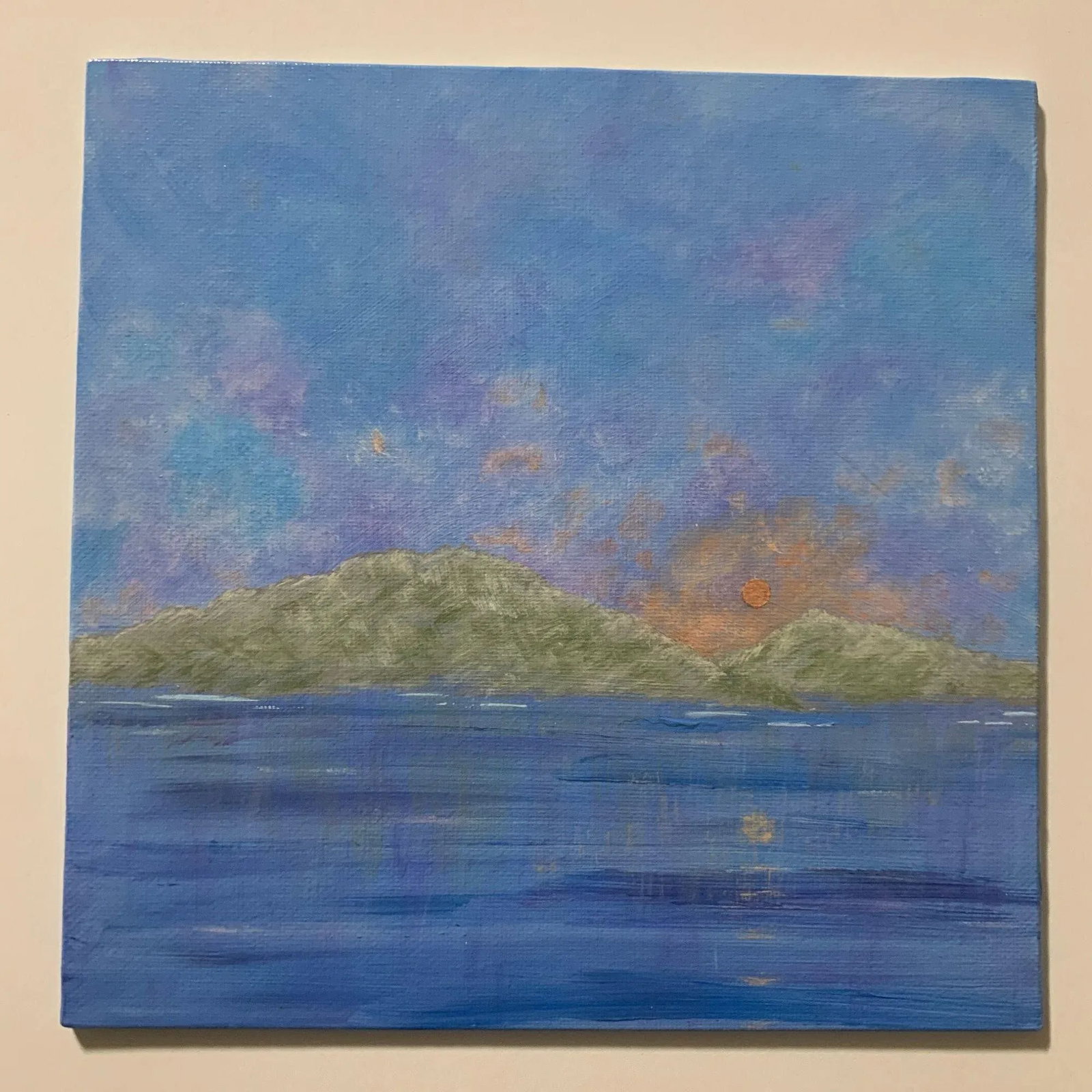 "Top of the Morning" Contemporary Impressionist Style Landscape Painting by Deb Bossert - 5