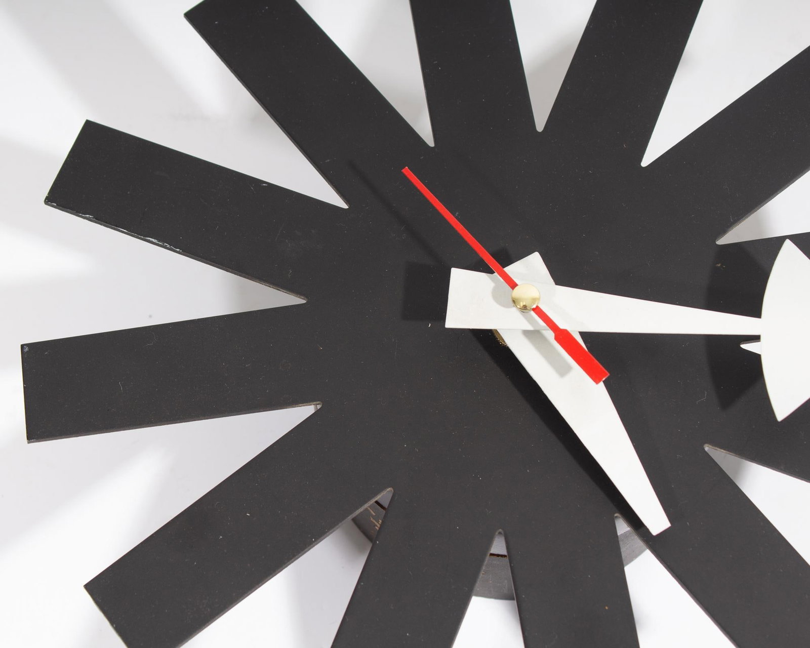 Black Asterisk Wall Clock by George Nelson - 3