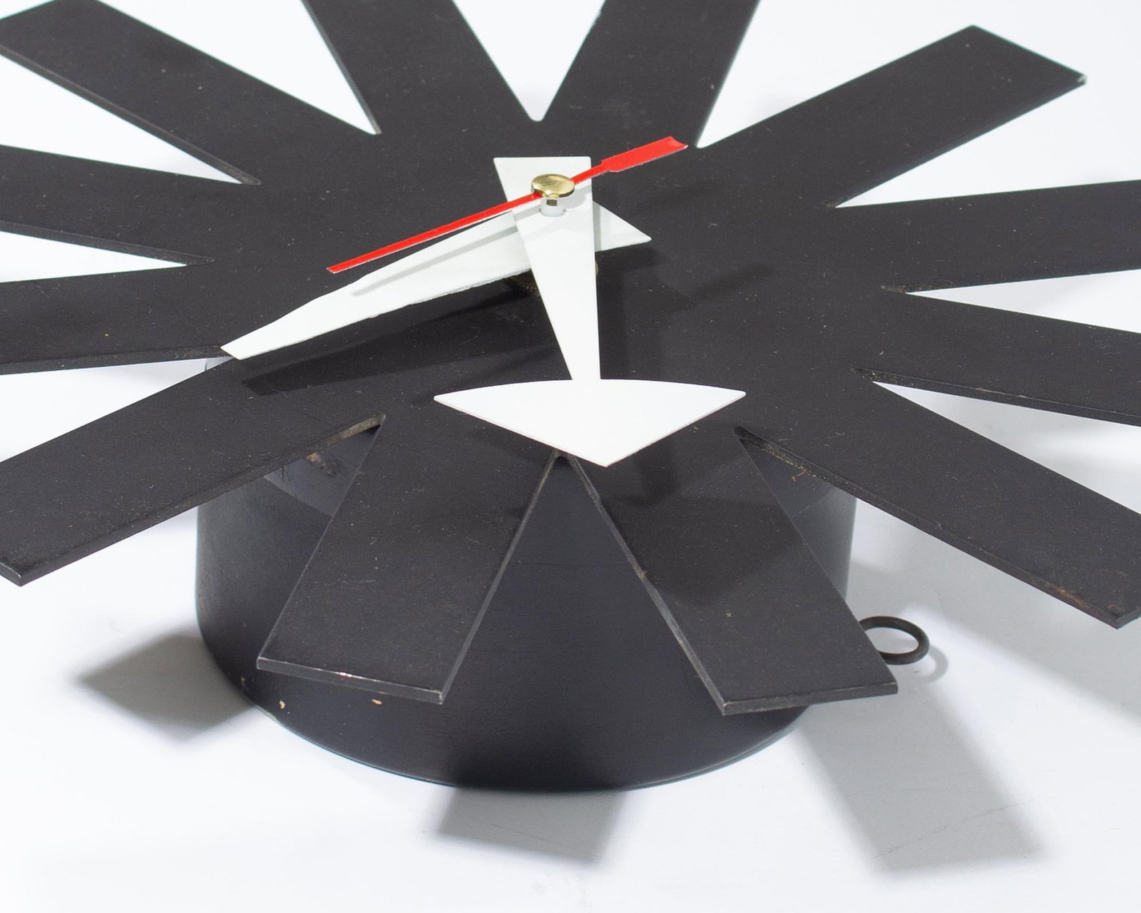 Black Asterisk Wall Clock by George Nelson - 5