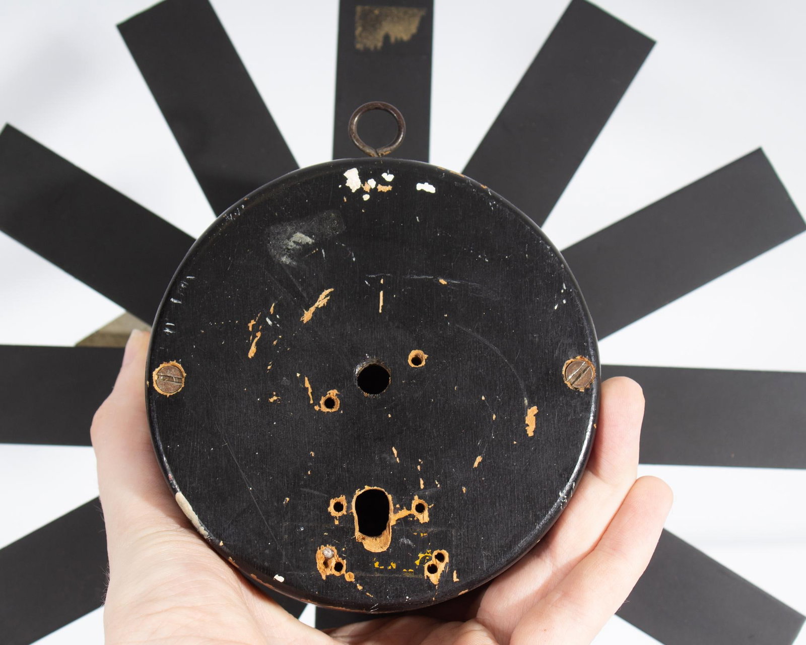 Black Asterisk Wall Clock by George Nelson - 7