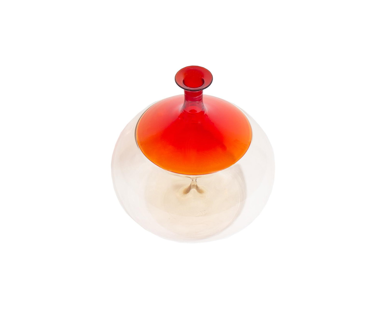 Italian Murano Bolle Bottle Vase by Tapio Wirkkala for Venini - 2