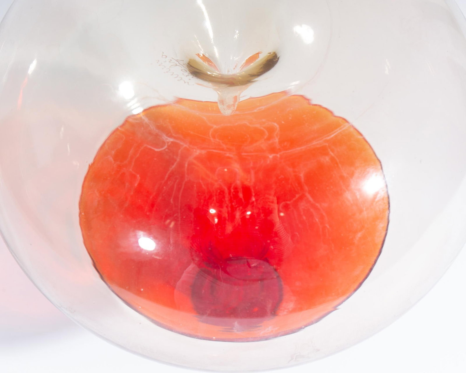 Italian Murano Bolle Bottle Vase by Tapio Wirkkala for Venini - 4