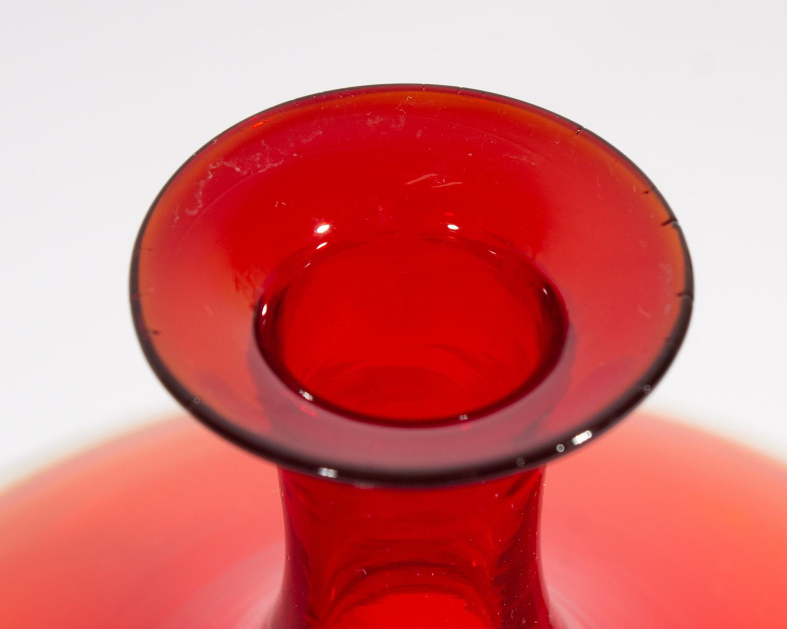 Italian Murano Bolle Bottle Vase by Tapio Wirkkala for Venini - 9