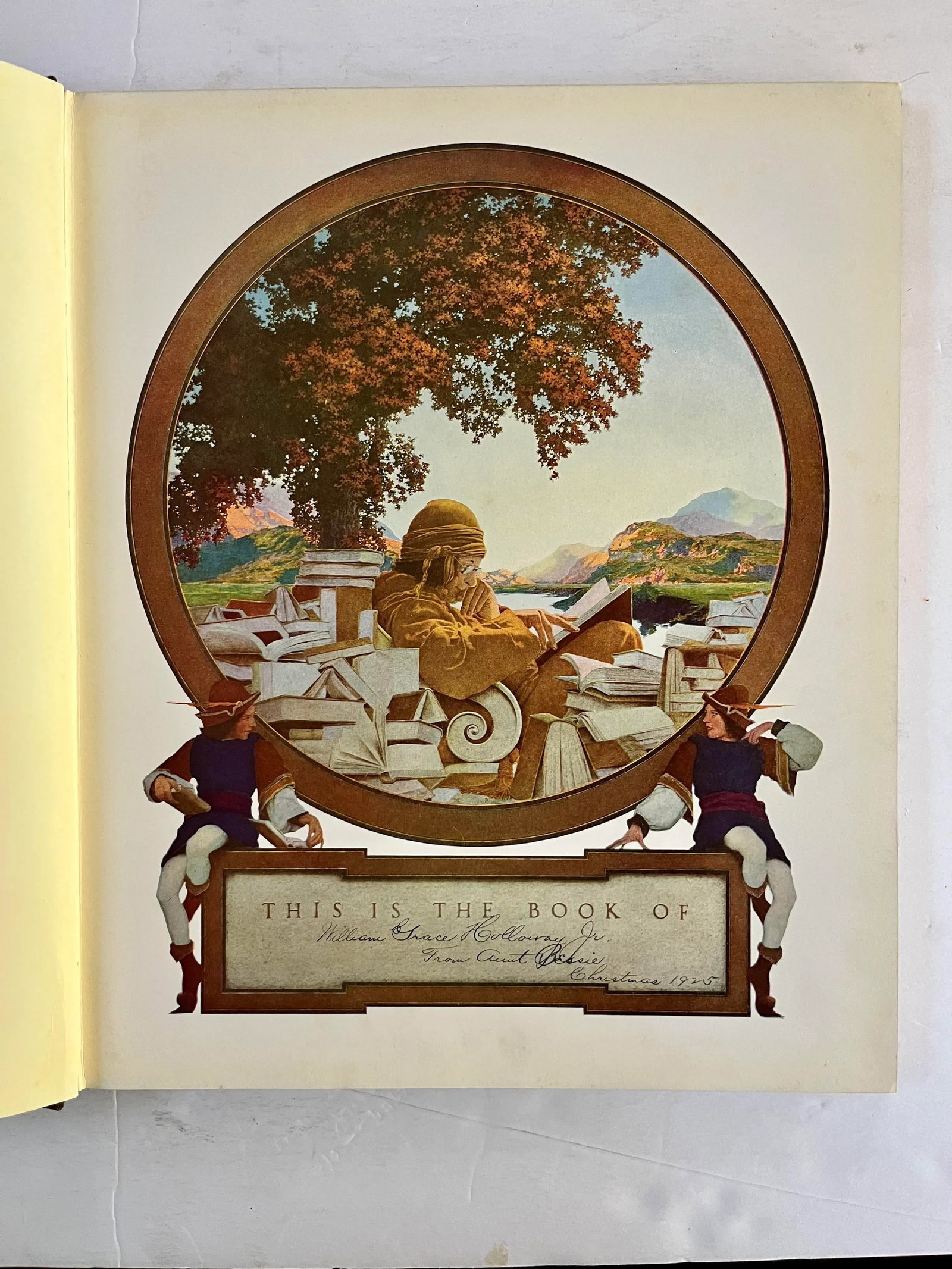 The Knave of Hearts, 1925, Scribner's, 1st Folio Edition, Illus. By Maxwell Parrish Book - 3