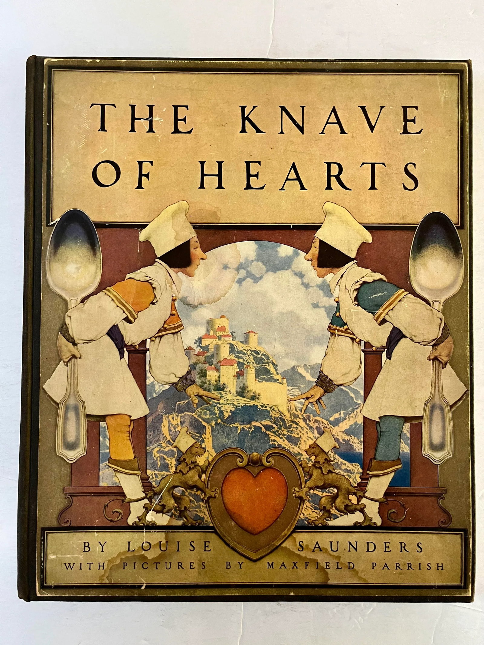 The Knave of Hearts, 1925, Scribner's, 1st Folio Edition, Illus. By Maxwell Parrish Book - 8