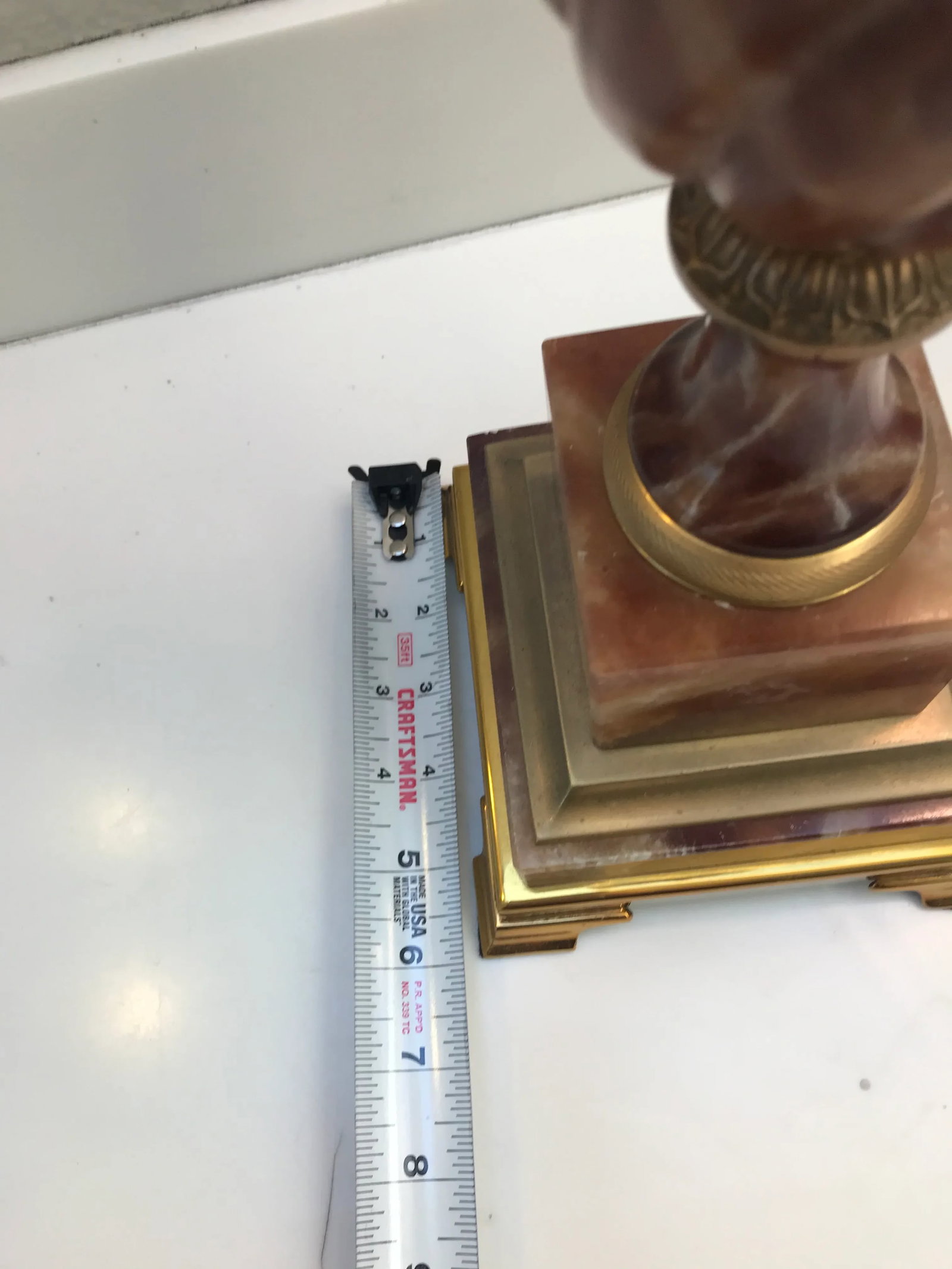 1970s Marbro Neoclassical Table Lamp - 12