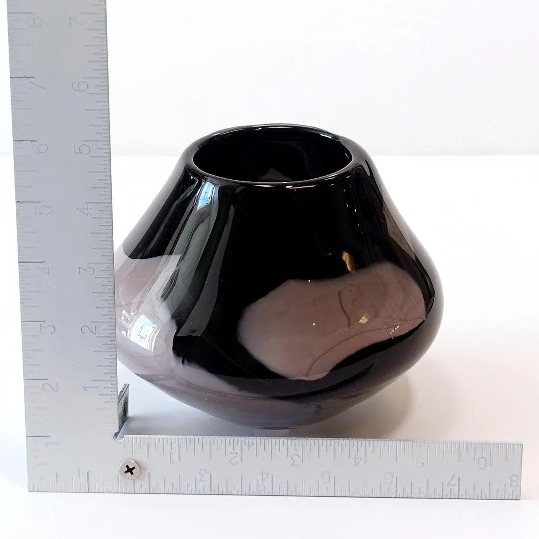 Contemporary Jesse Reece Abstract Expressionist Glass Vase - 3
