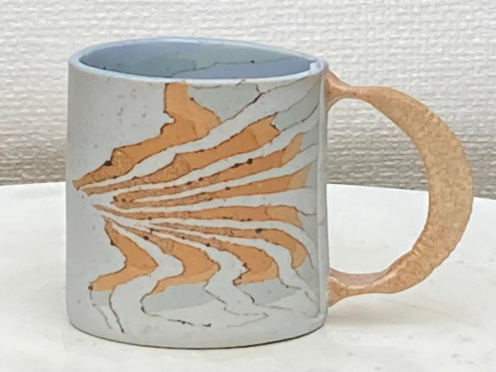 1980s Siegele & Haley Buzzard Mountain Art Pottery Mug - 12