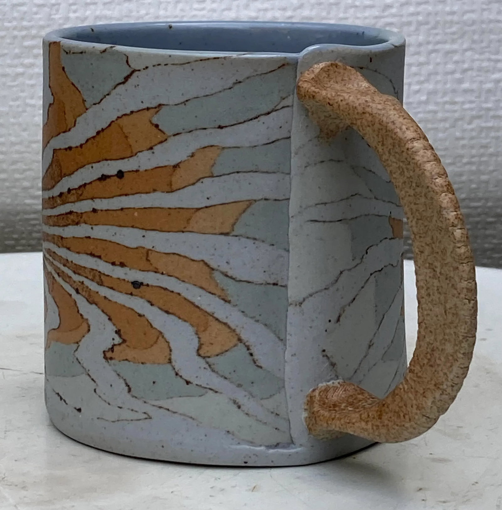 1980s Siegele & Haley Buzzard Mountain Art Pottery Mug - 3
