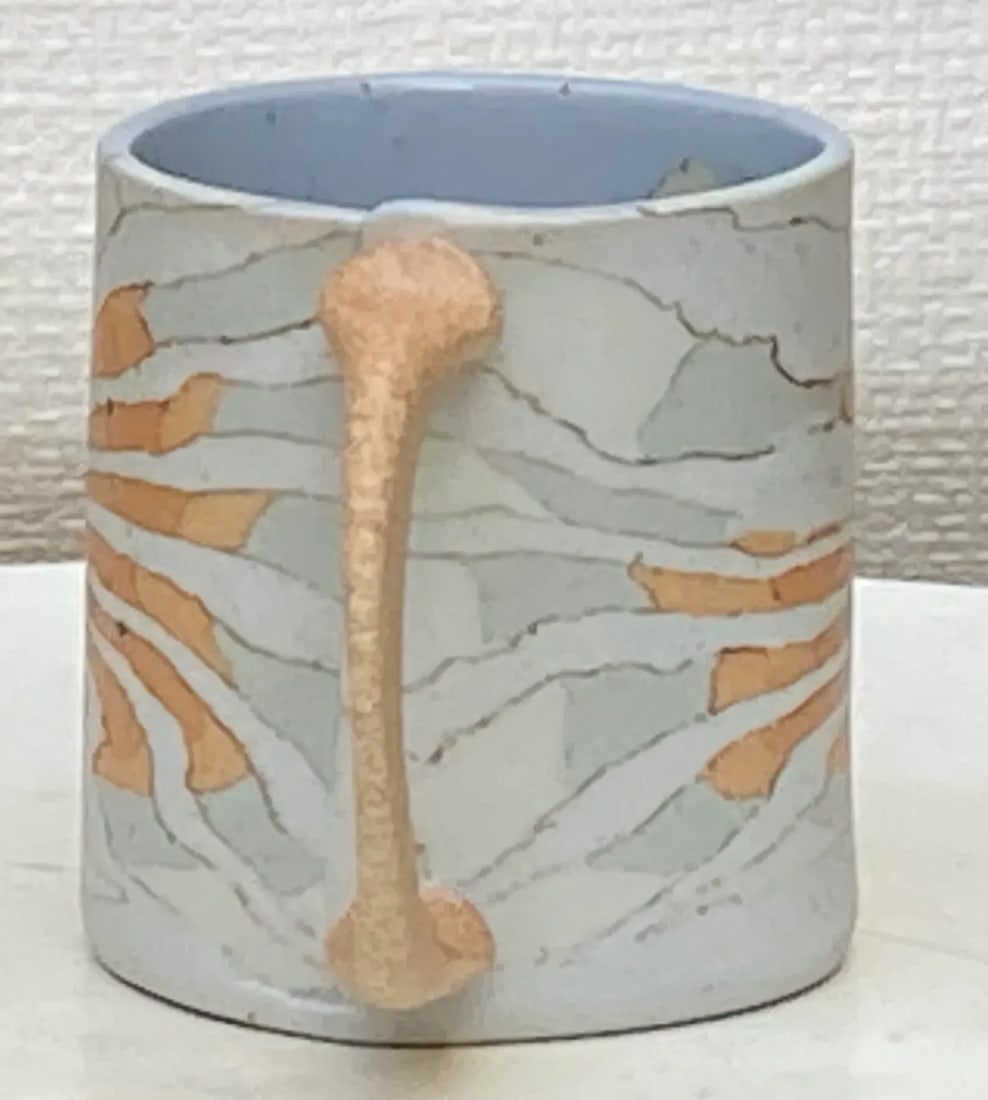 1980s Siegele & Haley Buzzard Mountain Art Pottery Mug - 4