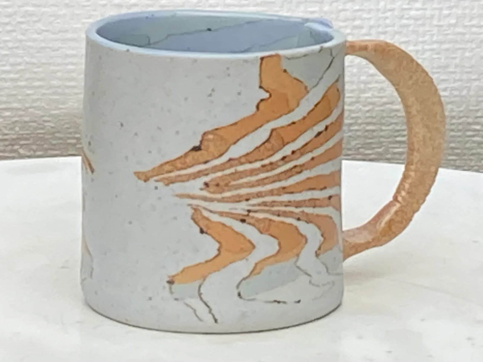 1980s Siegele & Haley Buzzard Mountain Art Pottery Mug - 5
