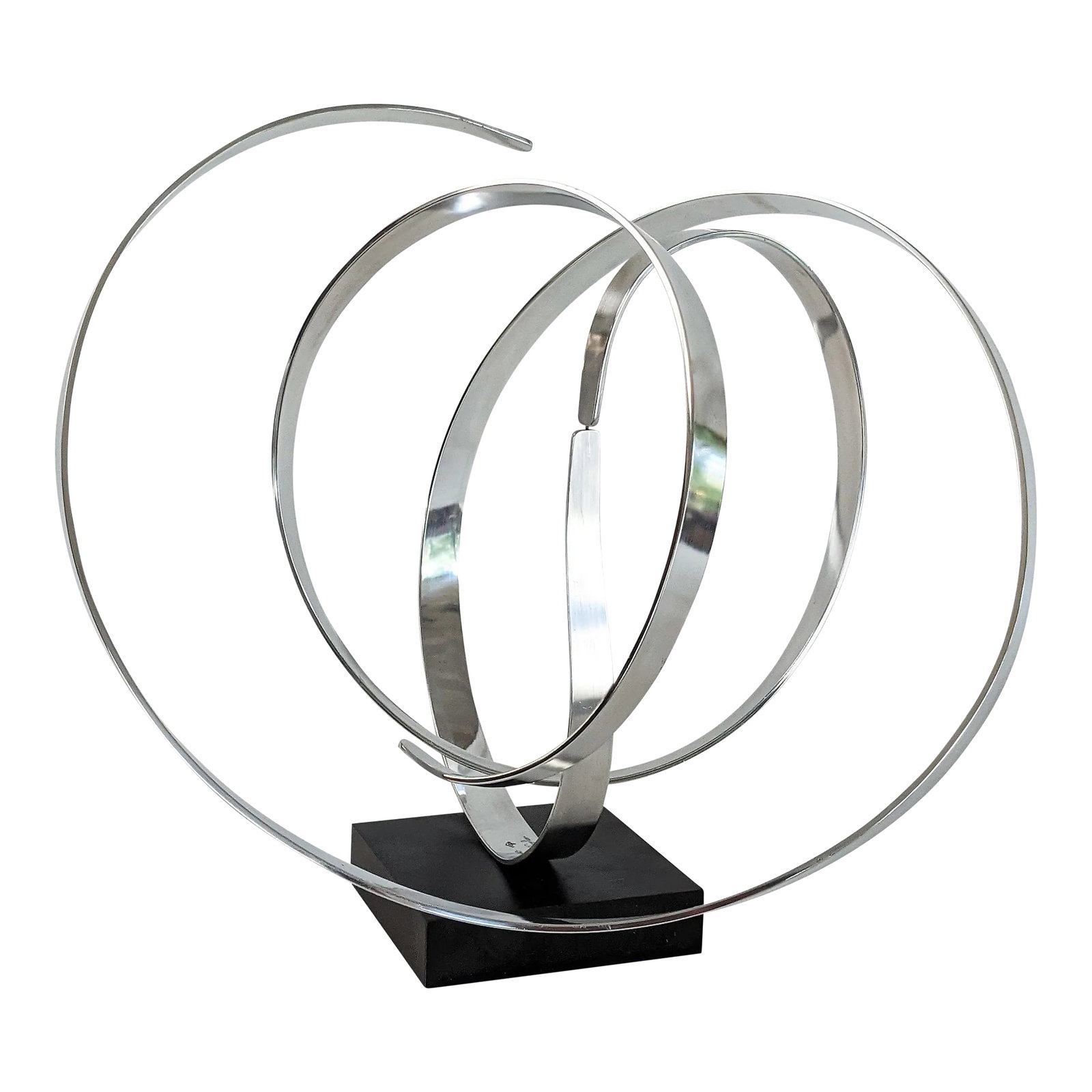 Charles Taylor Modernist Aluminium Kinetic Table Sculpture Signed (1 of 13)