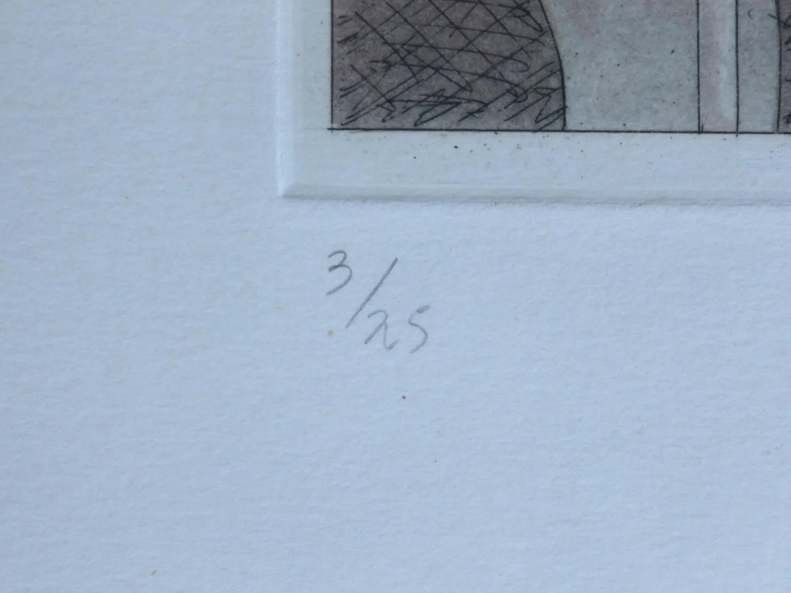 Postmodern Efram Wolff "Metro" Etching 3/25 Artist Signed & Framed - 5