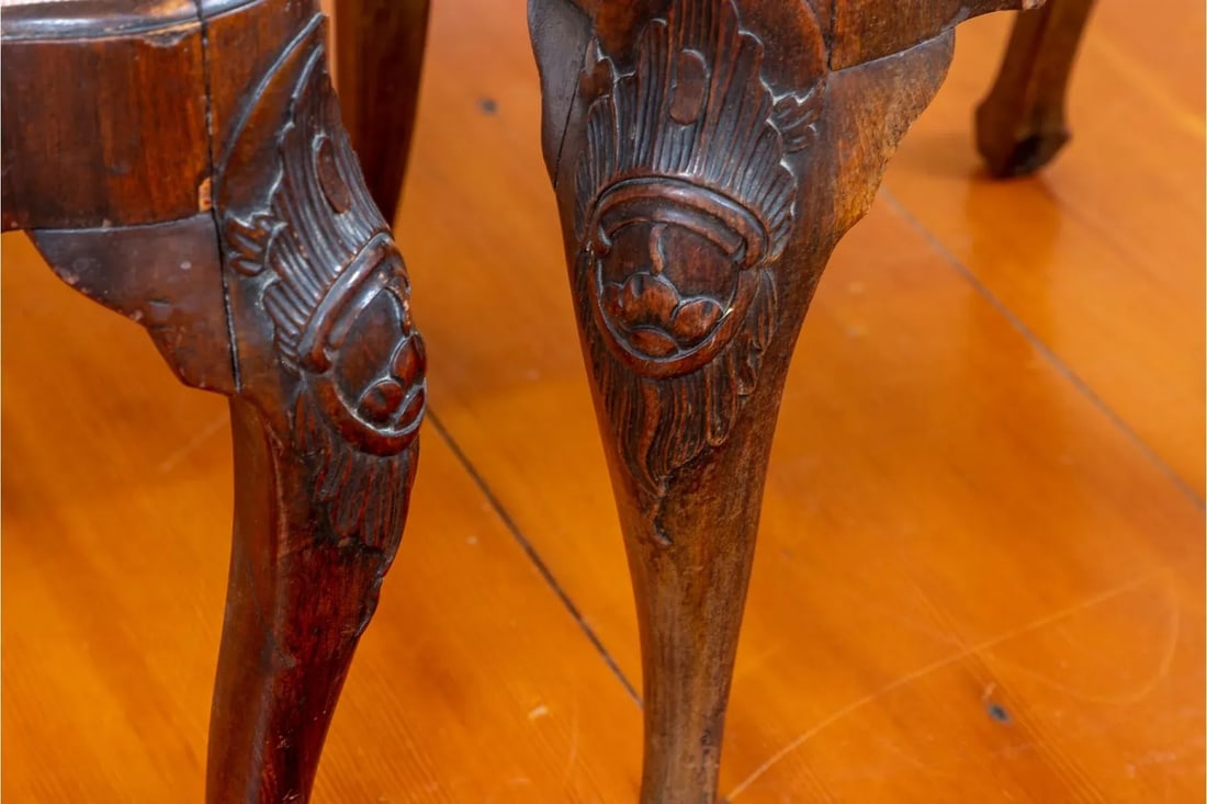 Pair of 18th Century Dutch Rococo Side Chairs - 5