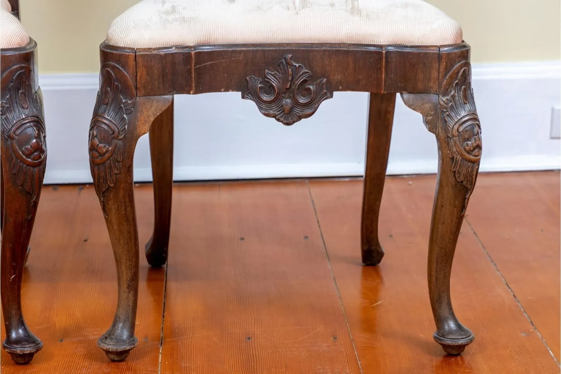 Pair of 18th Century Dutch Rococo Side Chairs - 9