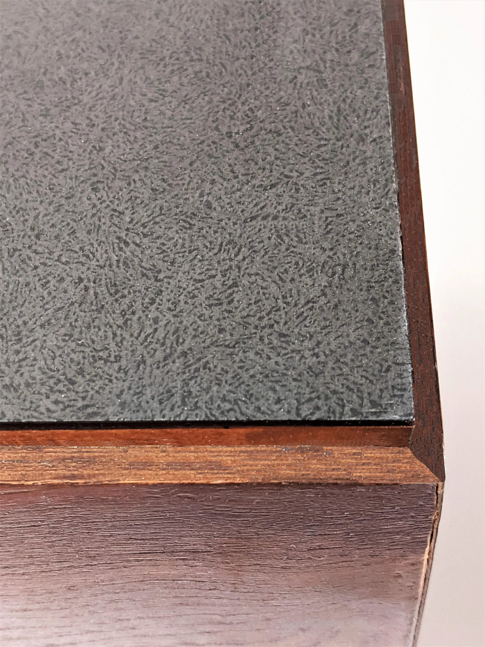 Vintage Set of 4 Modern Walnut Cubes Side Tables by Lane Furniture - 10