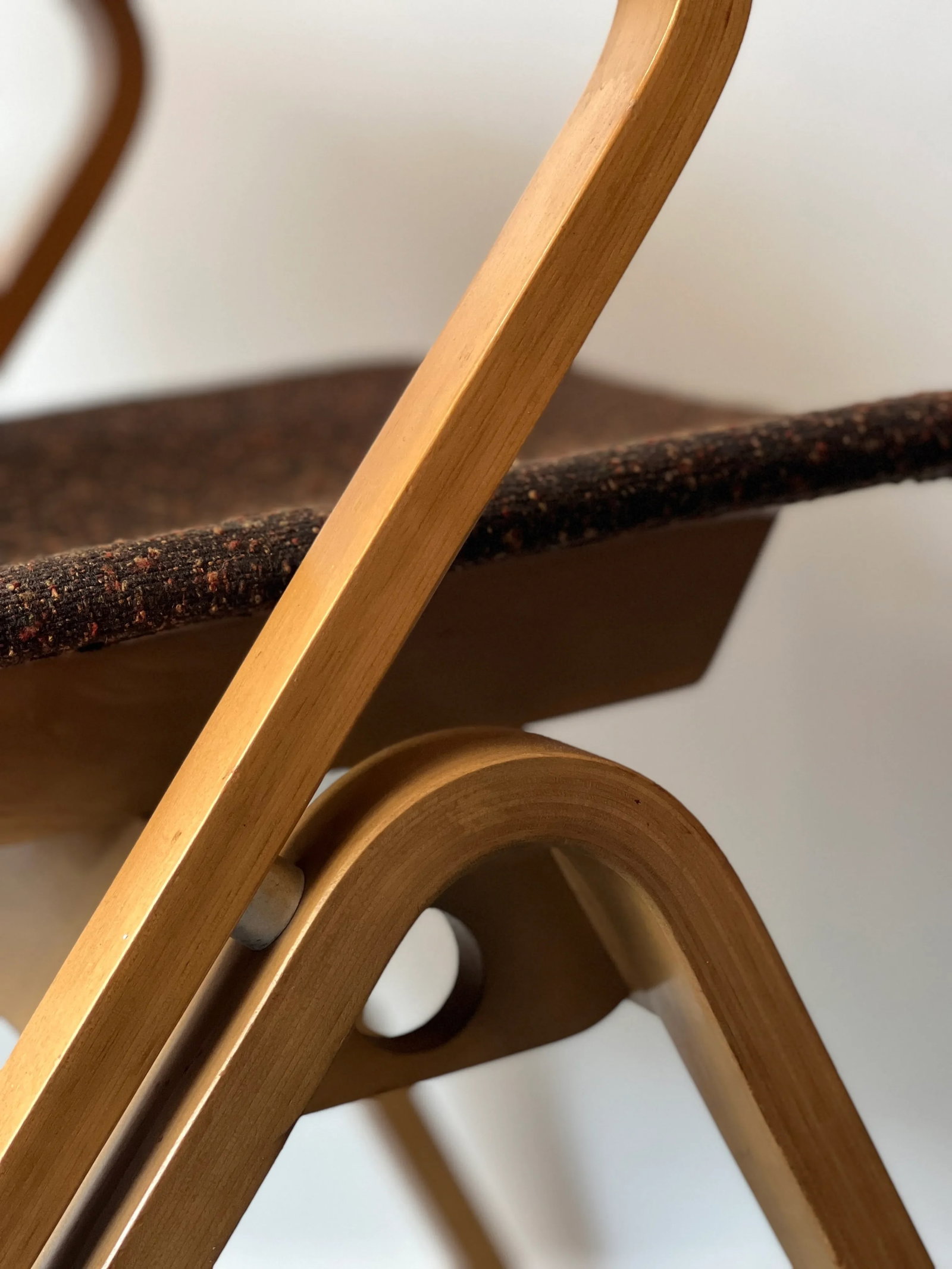 1950s Bent Plywood Chair by Joe Atkinson for Thonet - 4