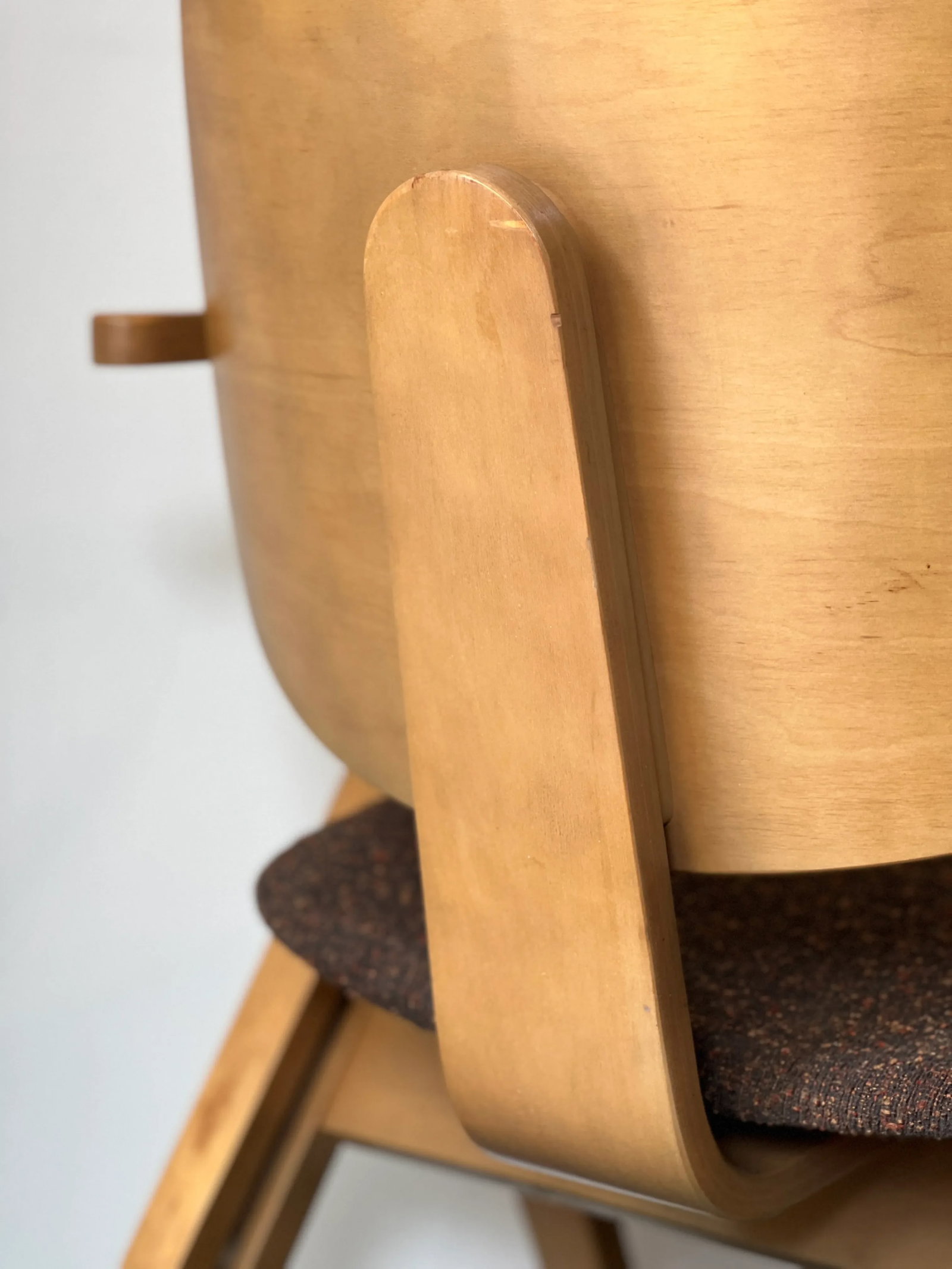 1950s Bent Plywood Chair by Joe Atkinson for Thonet - 5