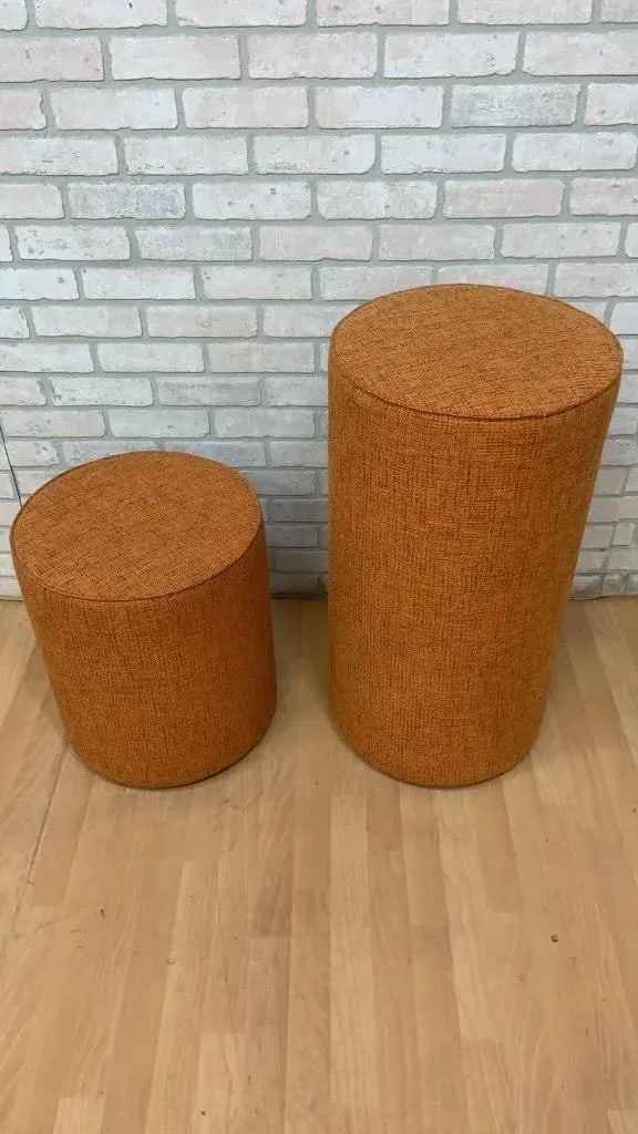 Mid Century Modern Knoll Rockwell Unscripted Swivel Bar Stool - 3