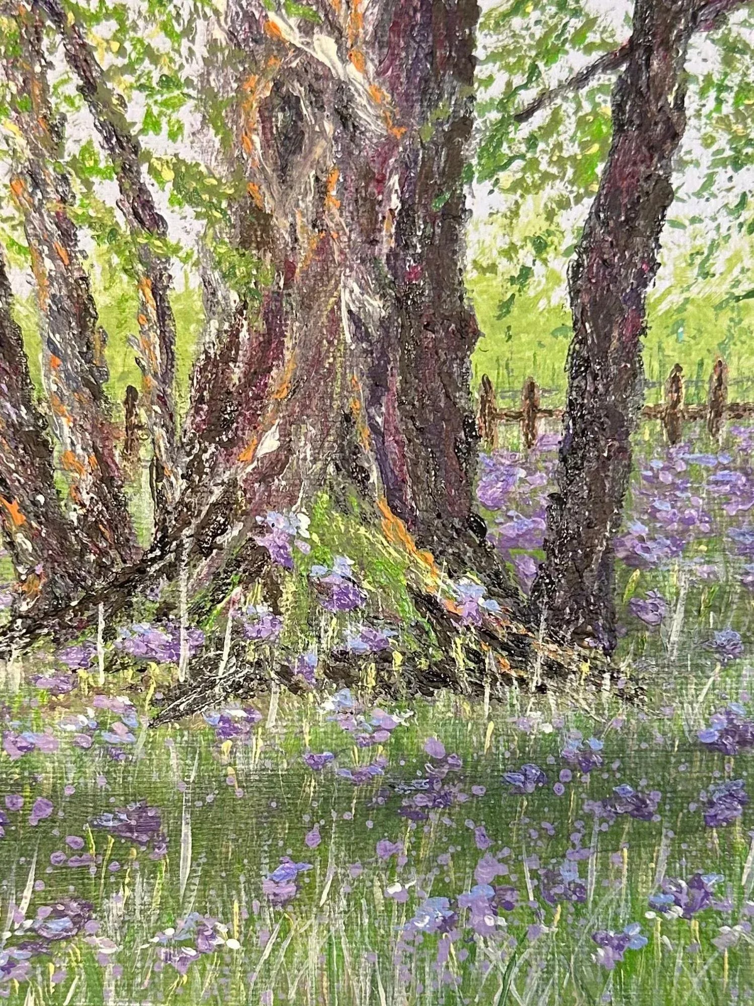 "Beauty Is Everywhere" Contemporary Original Impressionist Style Landscape Painting by Deb Bossert - 5