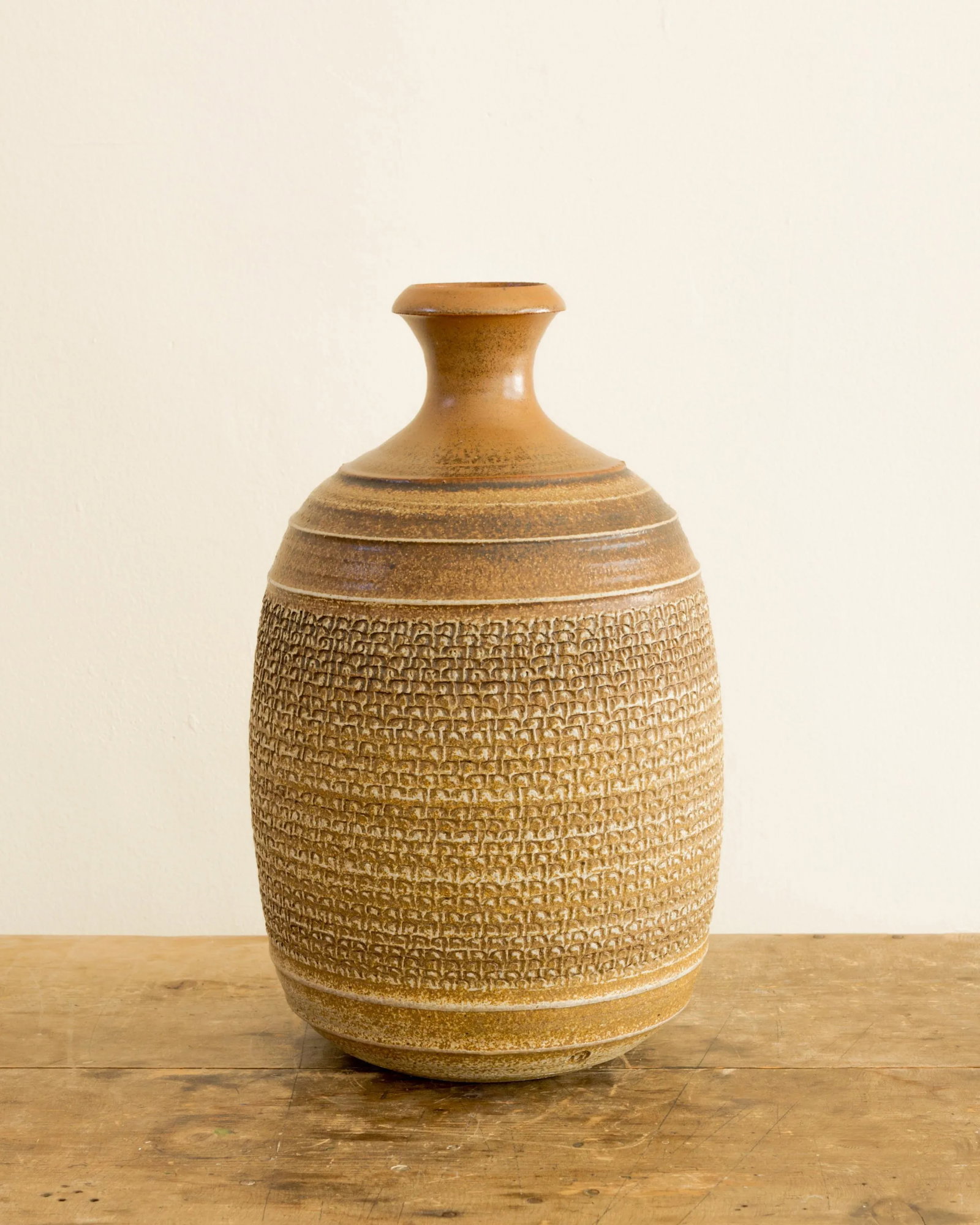 1960s Bob Kinzie | Relief Texture Vessel - 6