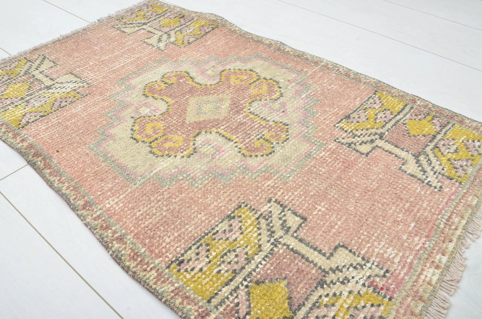 Oushak Woven Natural Pale Natural Rug - 3