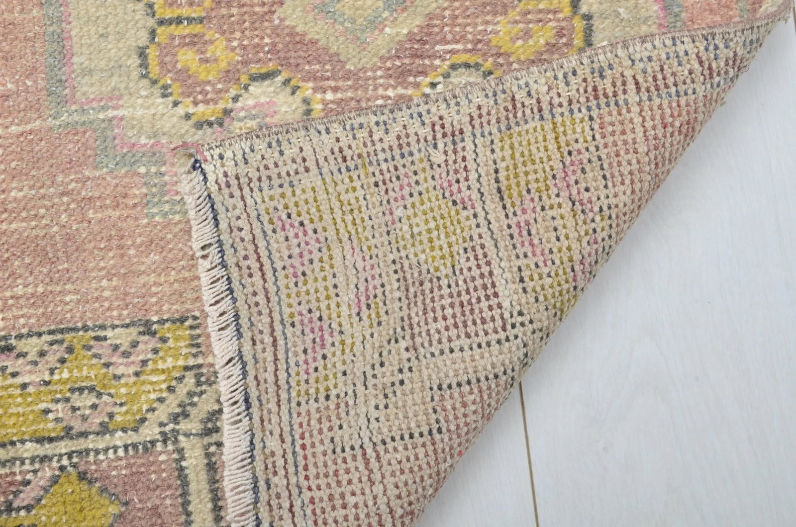 Oushak Woven Natural Pale Natural Rug - 5