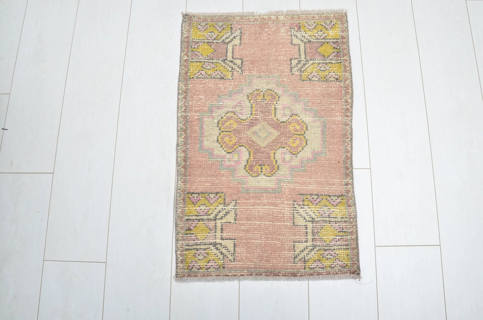 Oushak Woven Natural Pale Natural Rug - 6