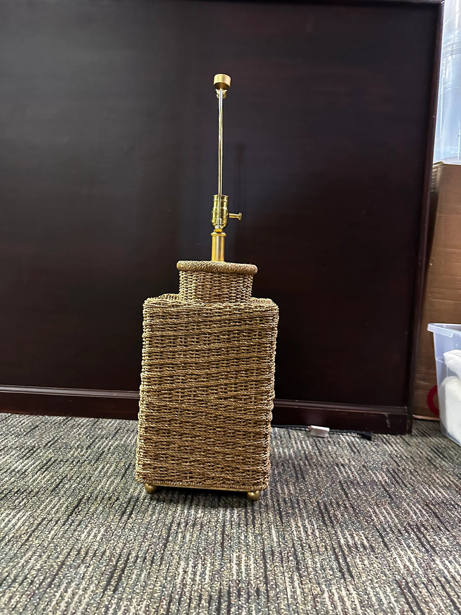 Hudson Valley Wicker Table Lamp - 2