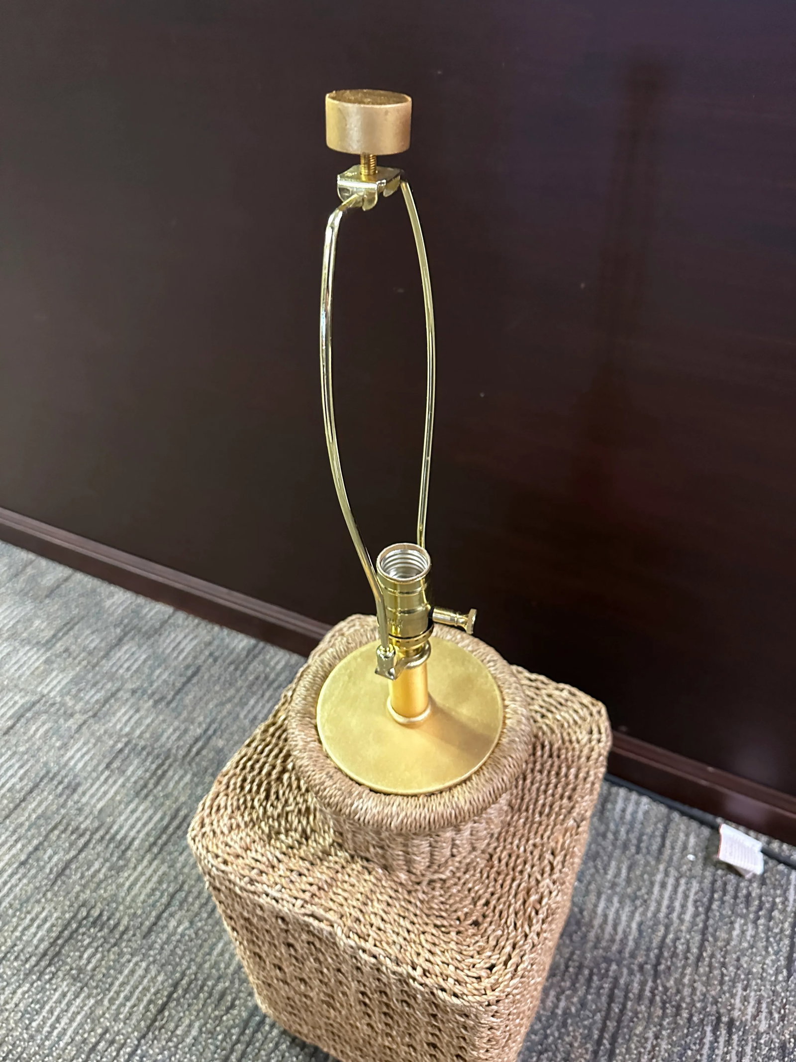 Hudson Valley Wicker Table Lamp - 5