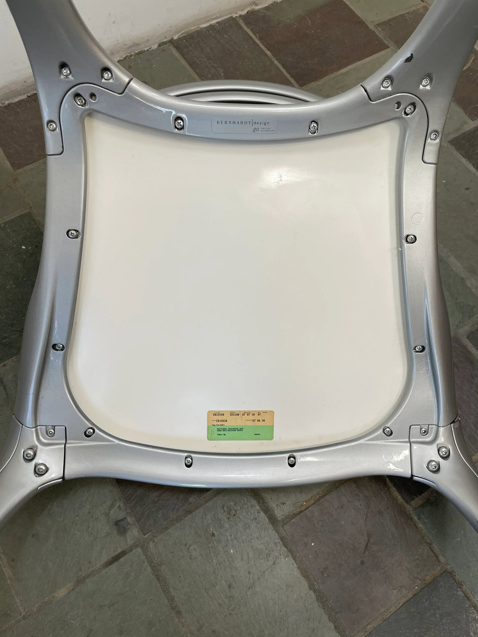 1990s Ross Lovegrove 'Go' Stacking Chair by Bernhardt - 8