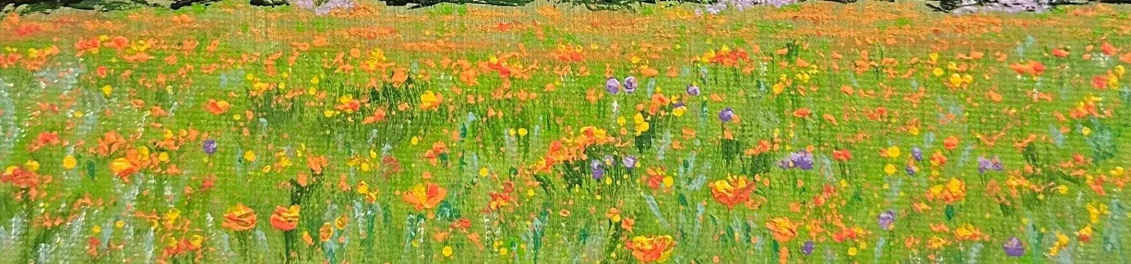 "A Summer Day" Contemporary Original Impressionist Style Landscape Painting by Deb Bossert - 5