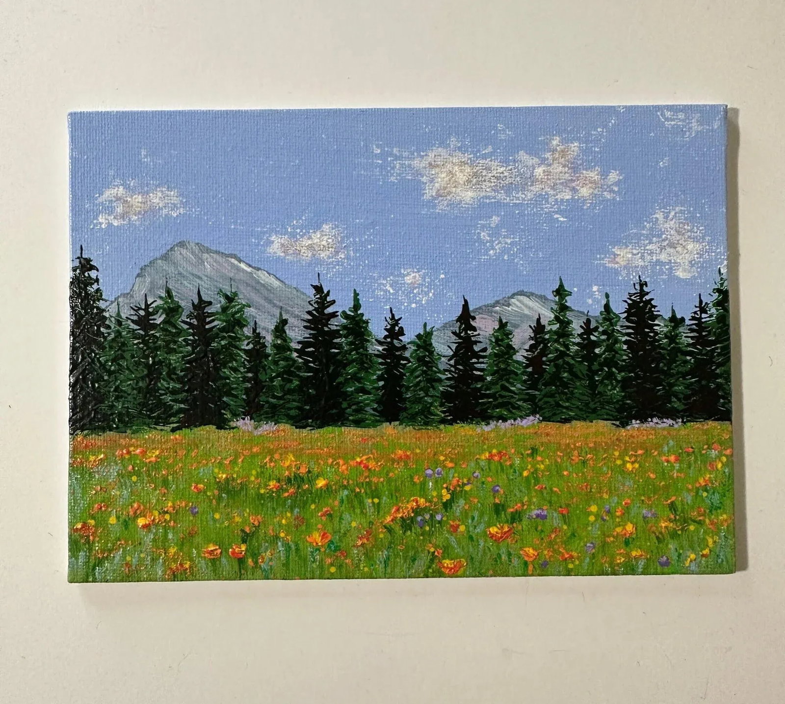"A Summer Day" Contemporary Original Impressionist Style Landscape Painting by Deb Bossert - 8