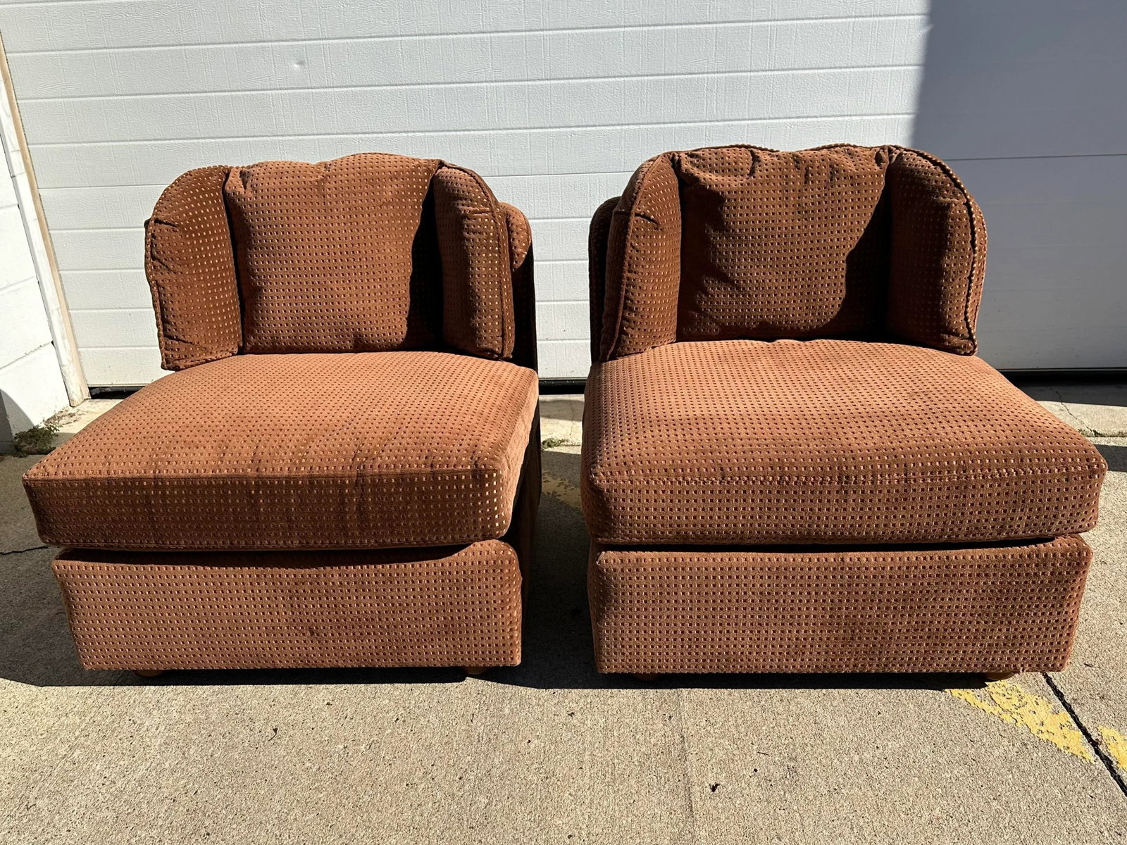 1980s Henredon 500 Folio Scalloped Back Chairs- Set of 2 - 10