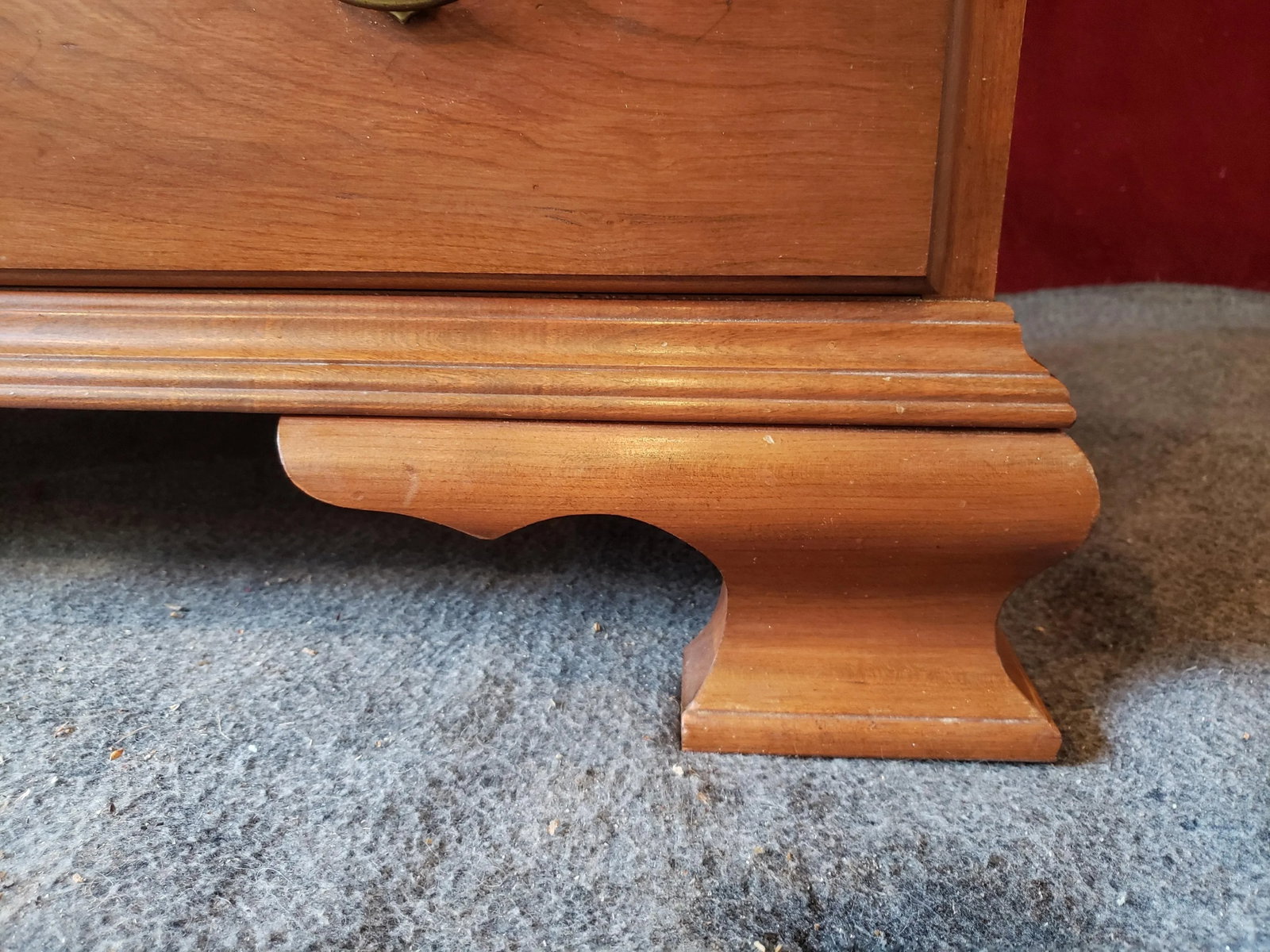 Late 20th Century Pennsylvania House 9 Drawer Mahogany Highboy Chest of Drawers - 8