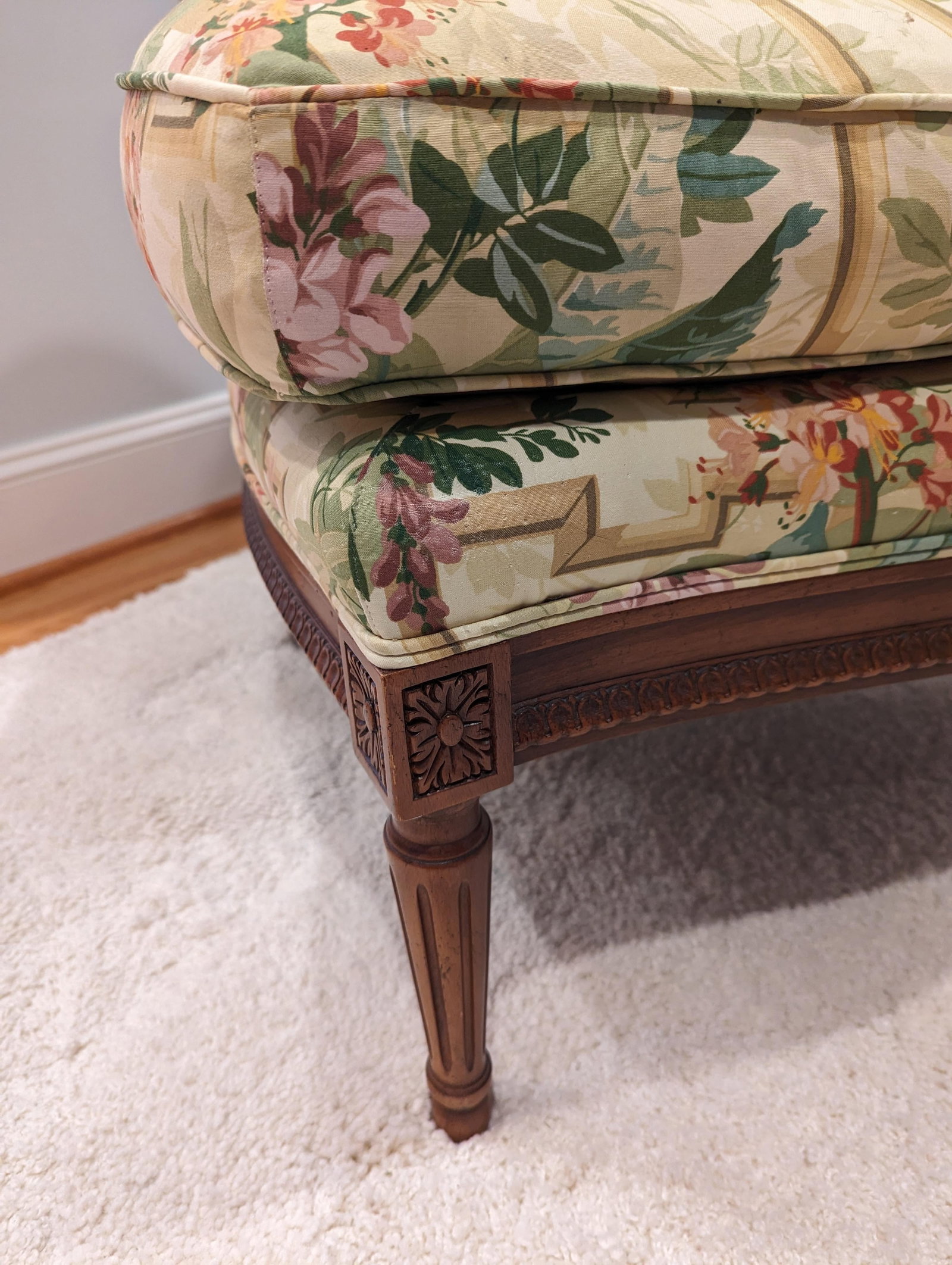 1990s Baker Furniture Louis XVI Style Slipper Chair - 7
