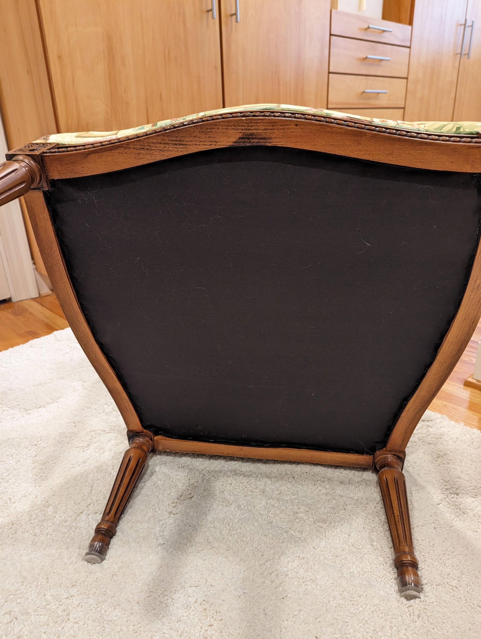 1990s Baker Furniture Louis XVI Style Slipper Chair - 9