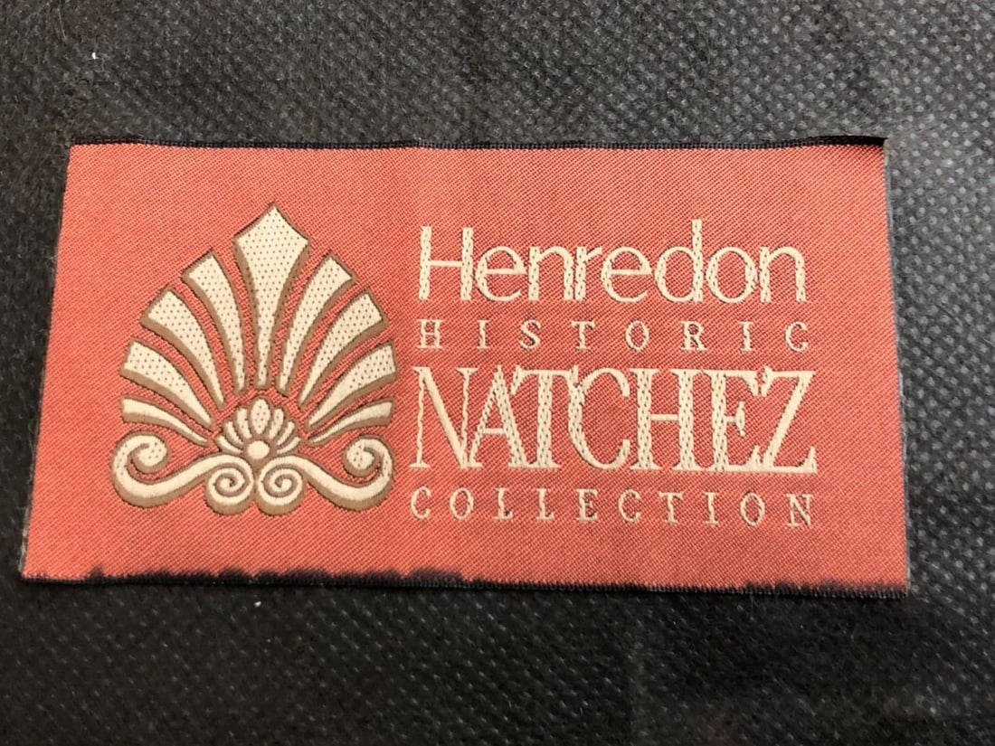 1990s Hand-Carved Mahogany Armchair by Henredon Natchez Collection - 6