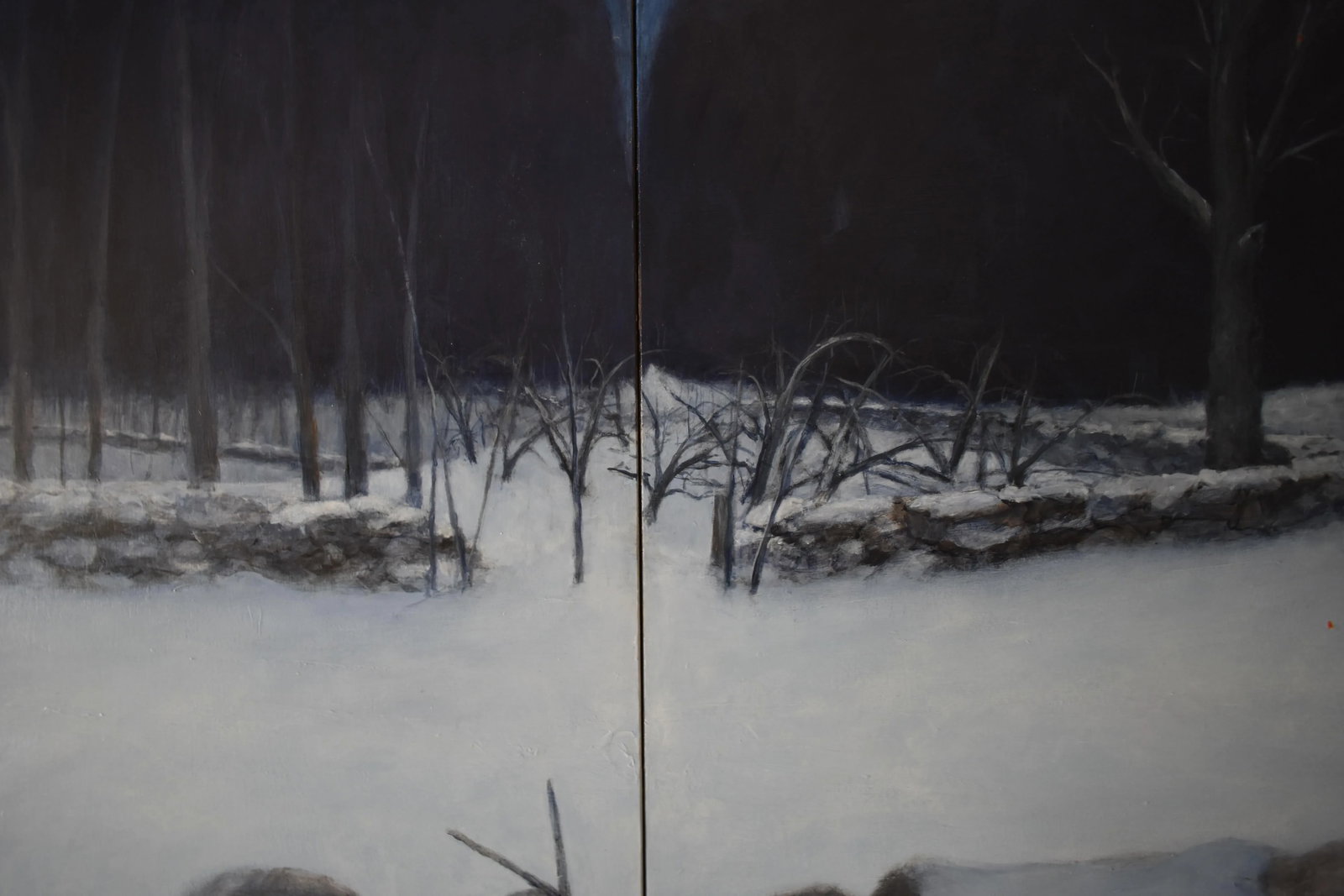 "Miles From Nowhere",Very Large Contemporary Acrylic Triptych Painting", by Stephen Remick - 10