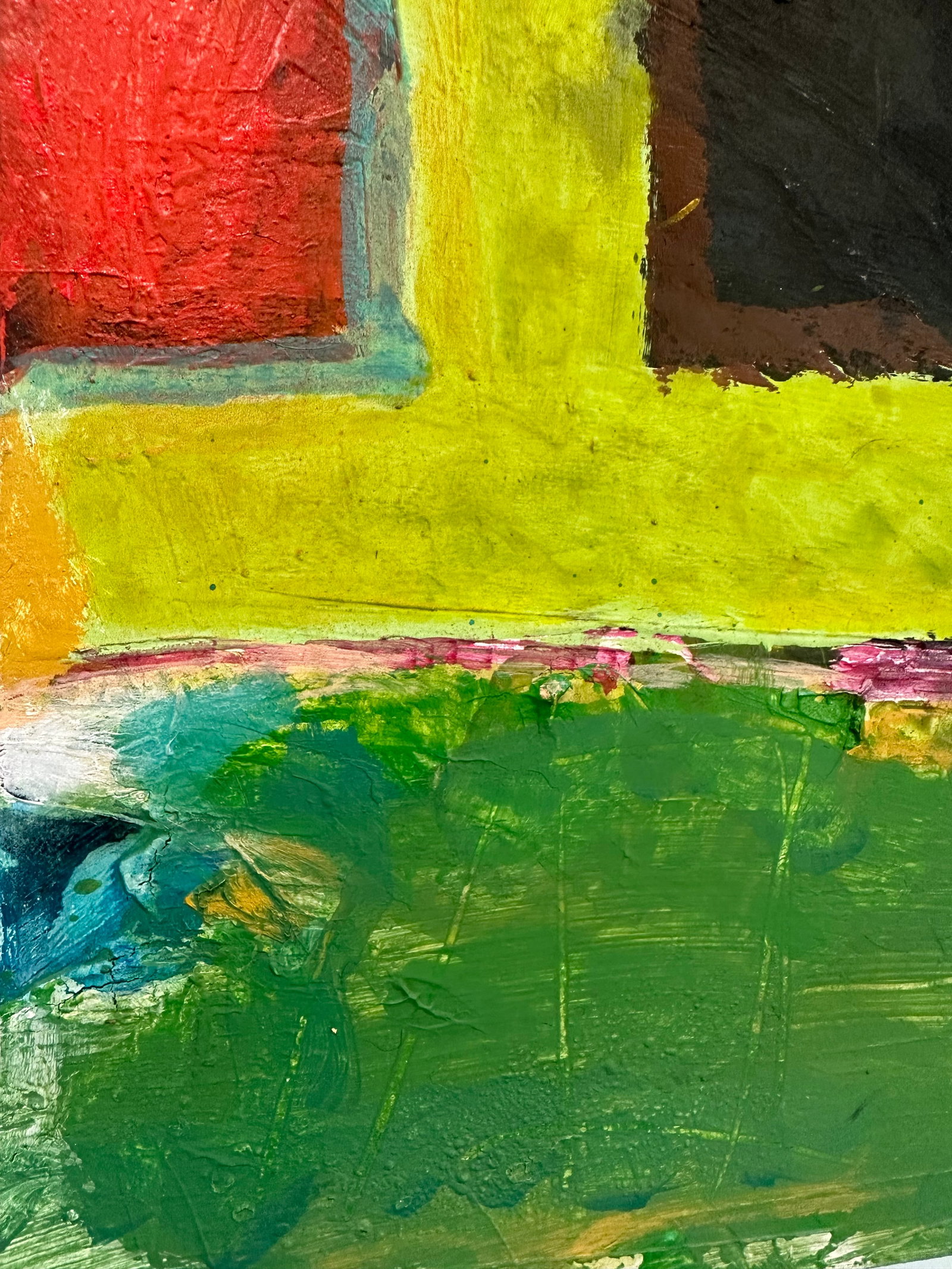 Modern Abstract Diptych on Canvas - 7