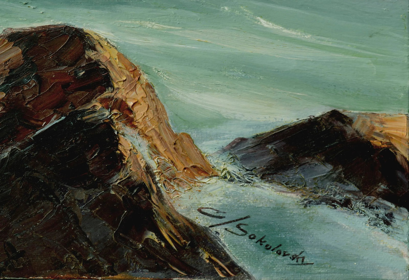 Davenport Seascape by Sokolovsky - 2