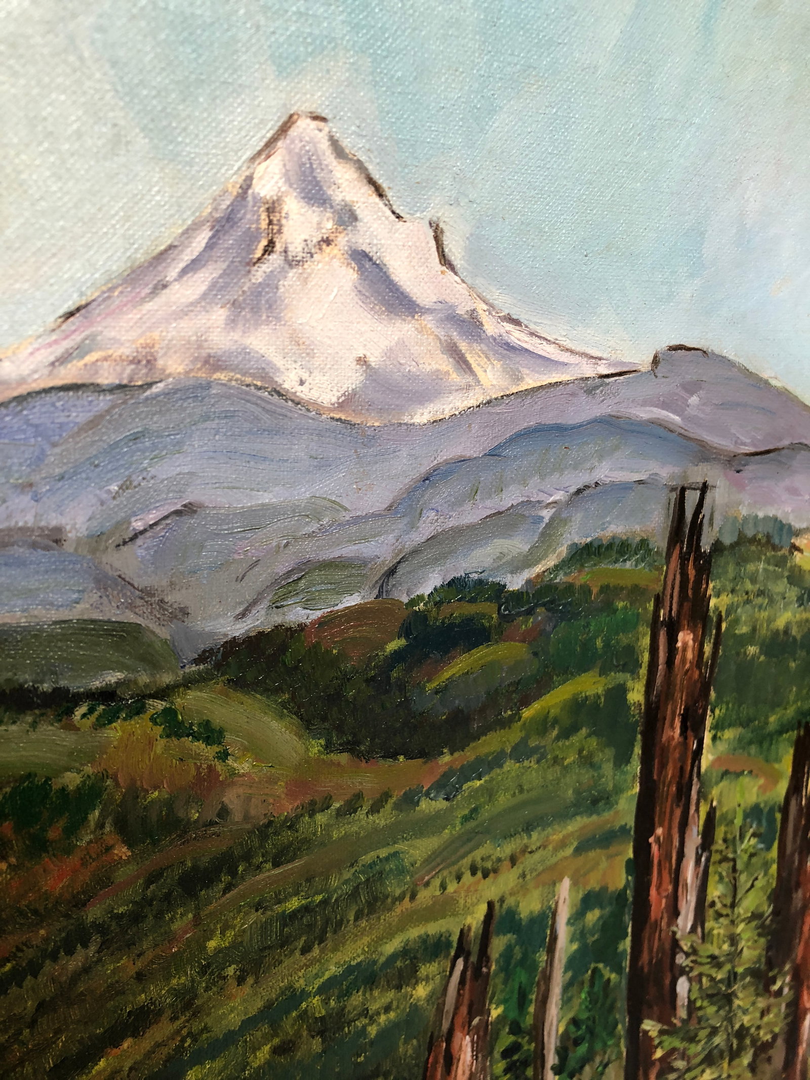Vintage Landscape Oil Painting - 3