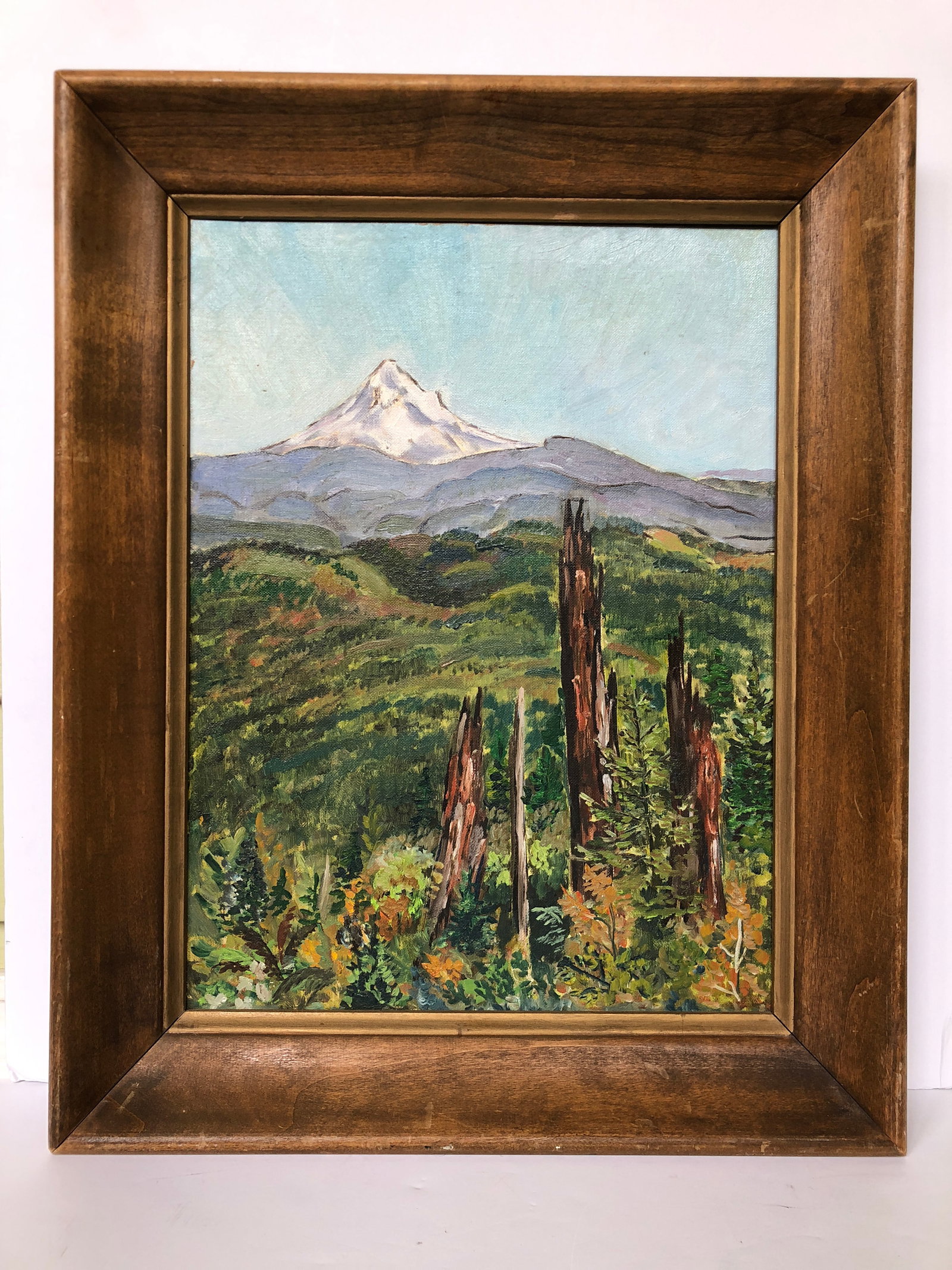 Vintage Landscape Oil Painting - 8