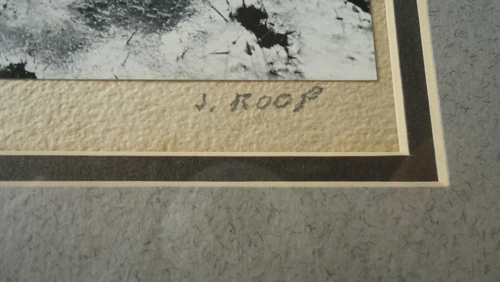 "Frozen Pool" by J Roop 1975 Black and White Photograph - 3