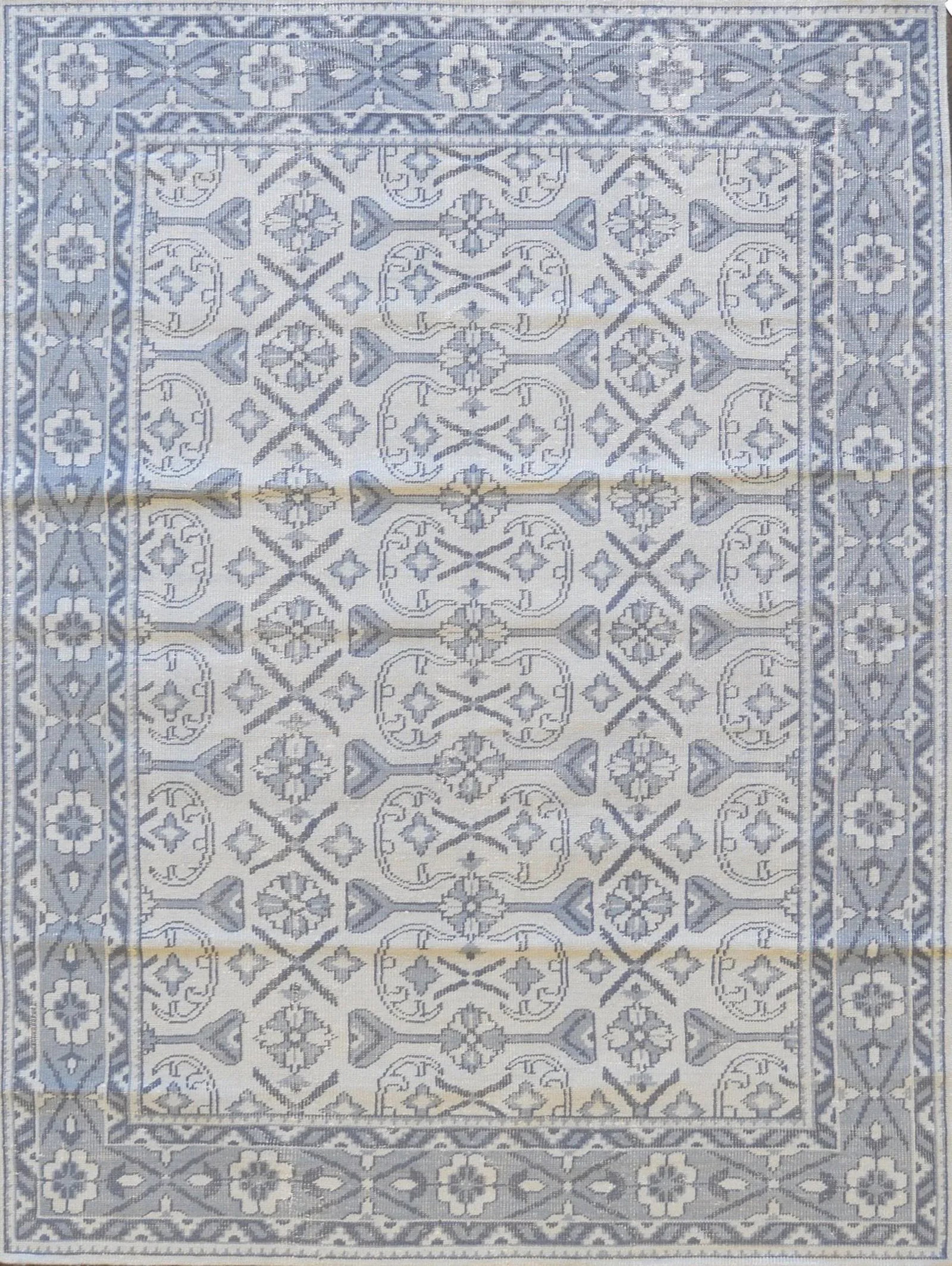 Swedish Mansour Handwoven Wool Rug - 8' X 10' - 3