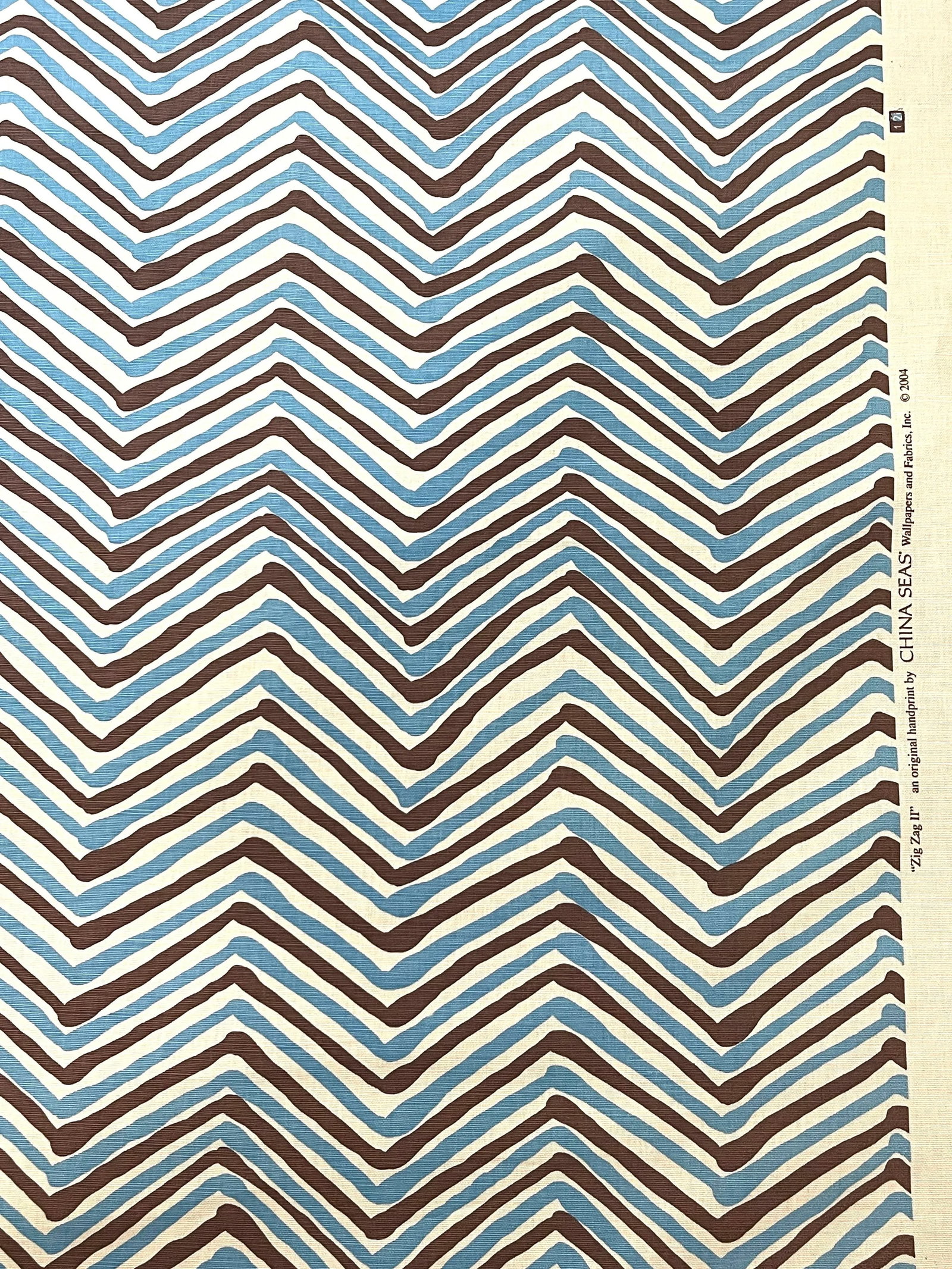 Alan Campbell for China Seas "Zig Zag" 10 Yards - 4